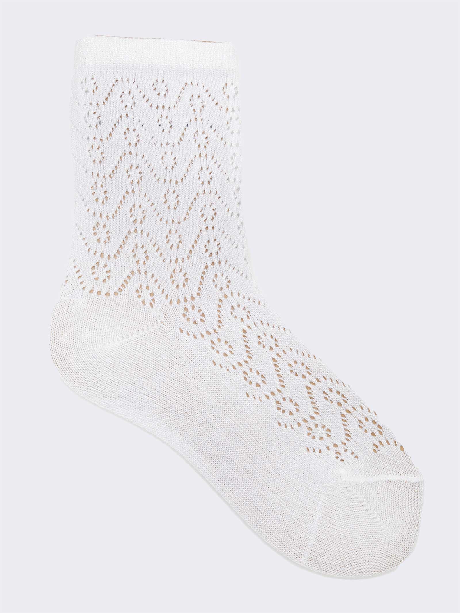 Elegante Durchbruch-Fantasiesocken für Mädchen - Image 3