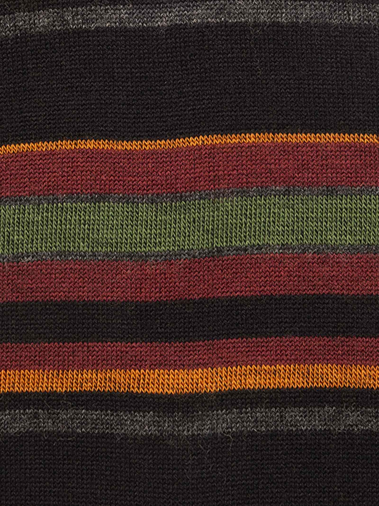 Men's Striped Wool Socks - Elegant and Comfortable - Image 2