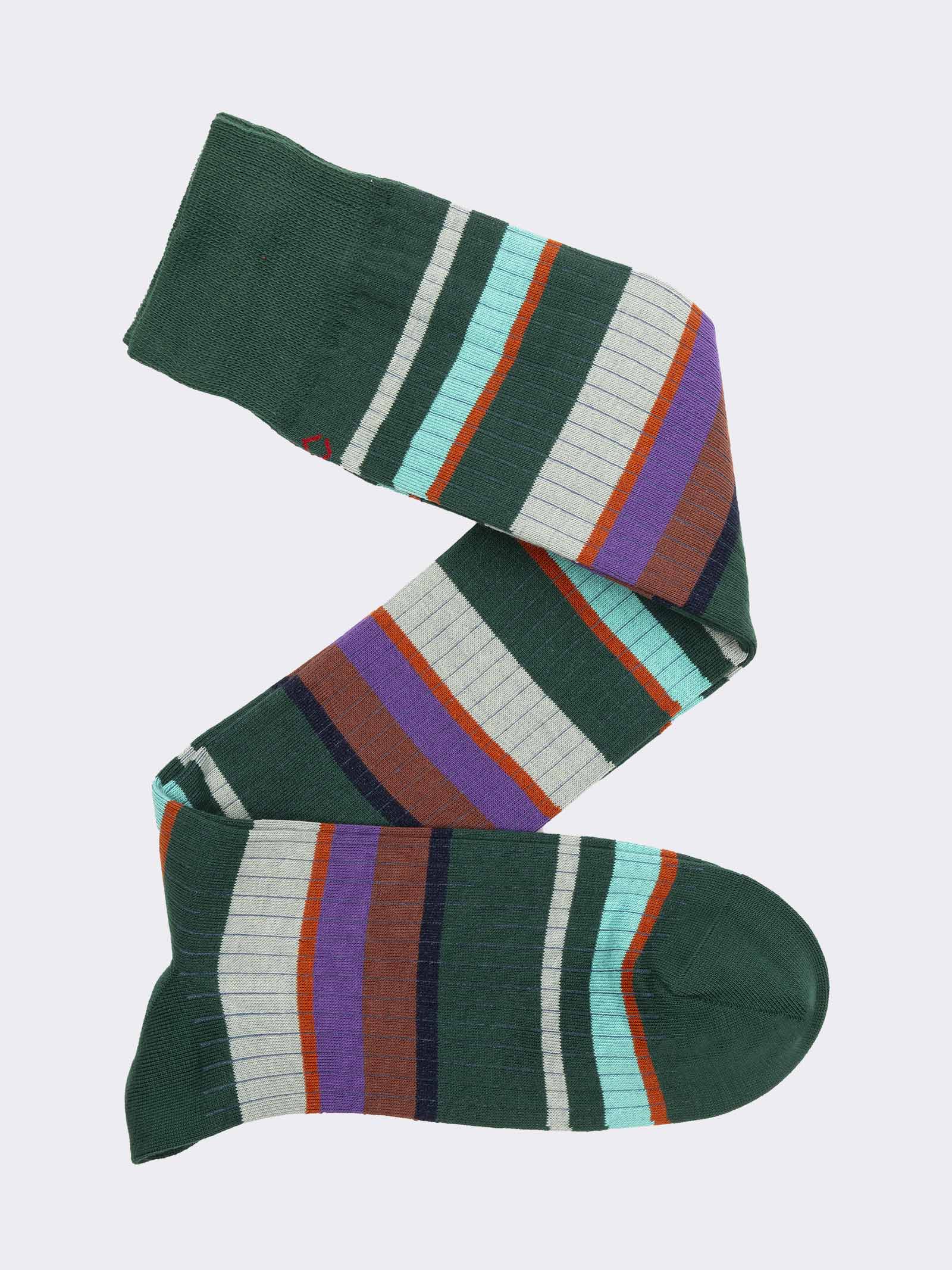 Geschenkbox 3 Paar Gemusterte Warme Baumwollsocken - Made in Italy - Image 2