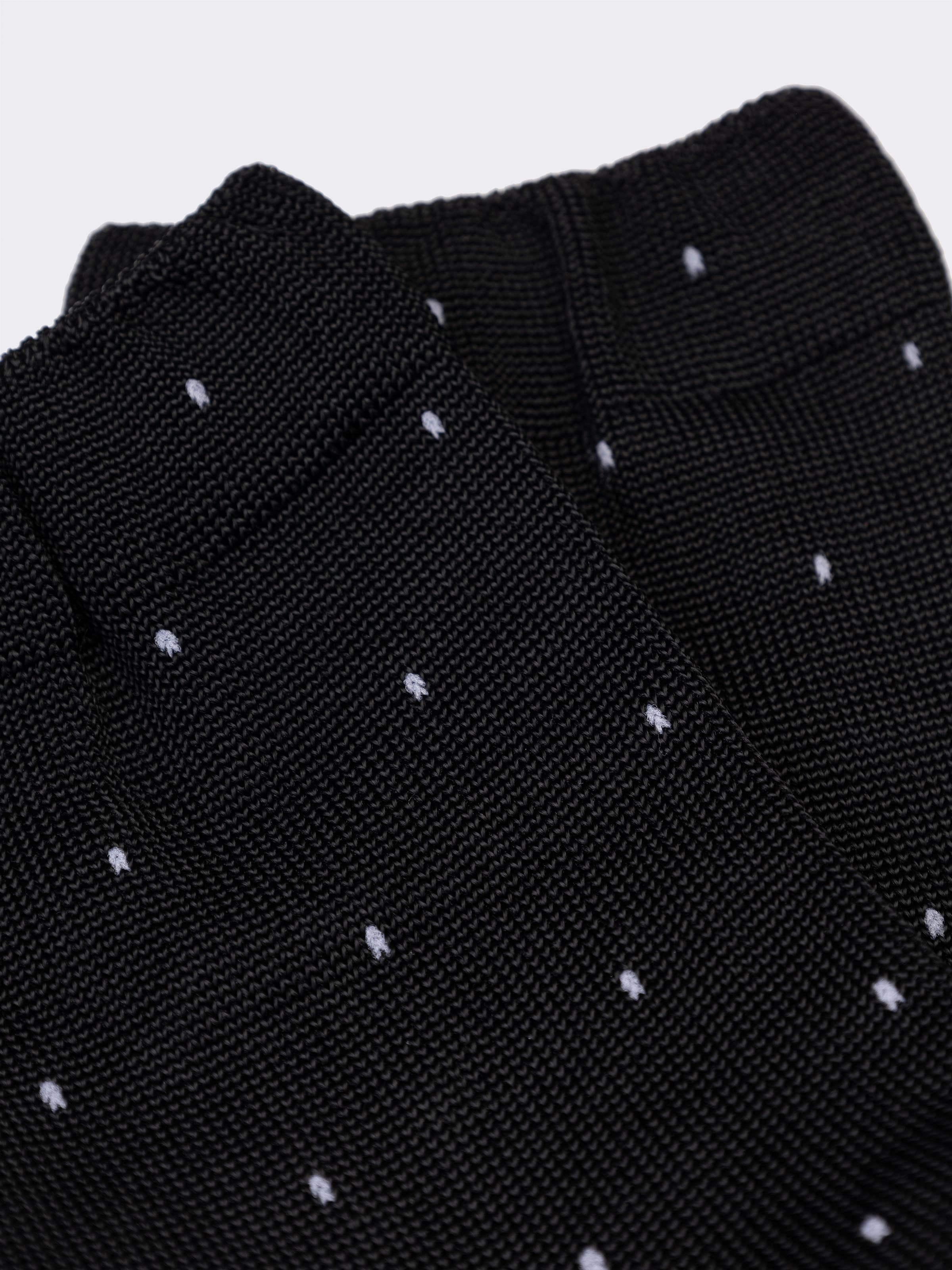 Chaussettes courtes femme en coton frais motif Points de Lumière - Image 2