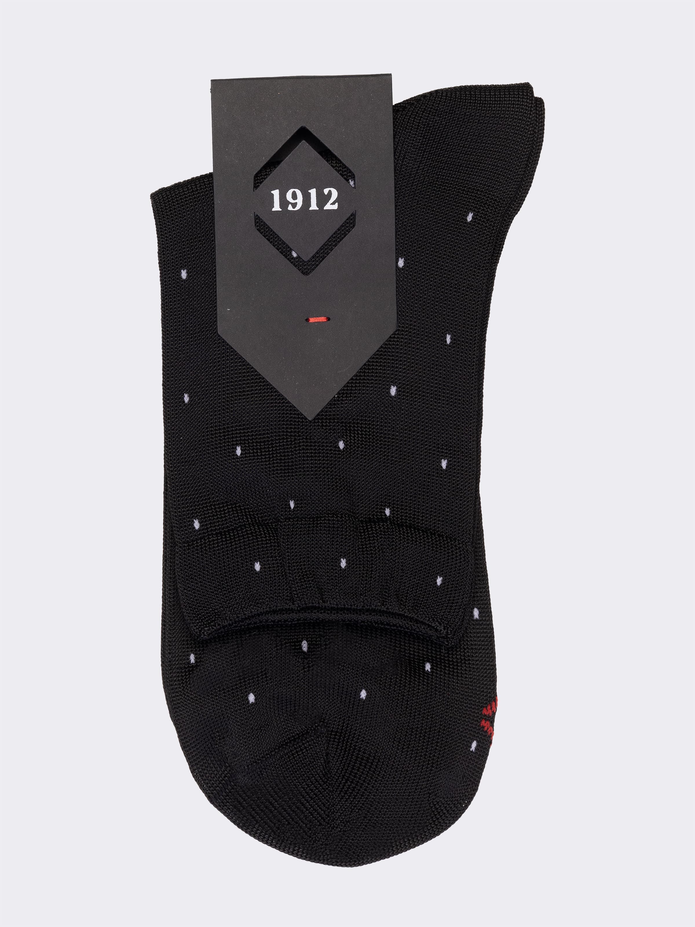 Chaussettes courtes femme en coton frais motif Points de Lumière - Image 3
