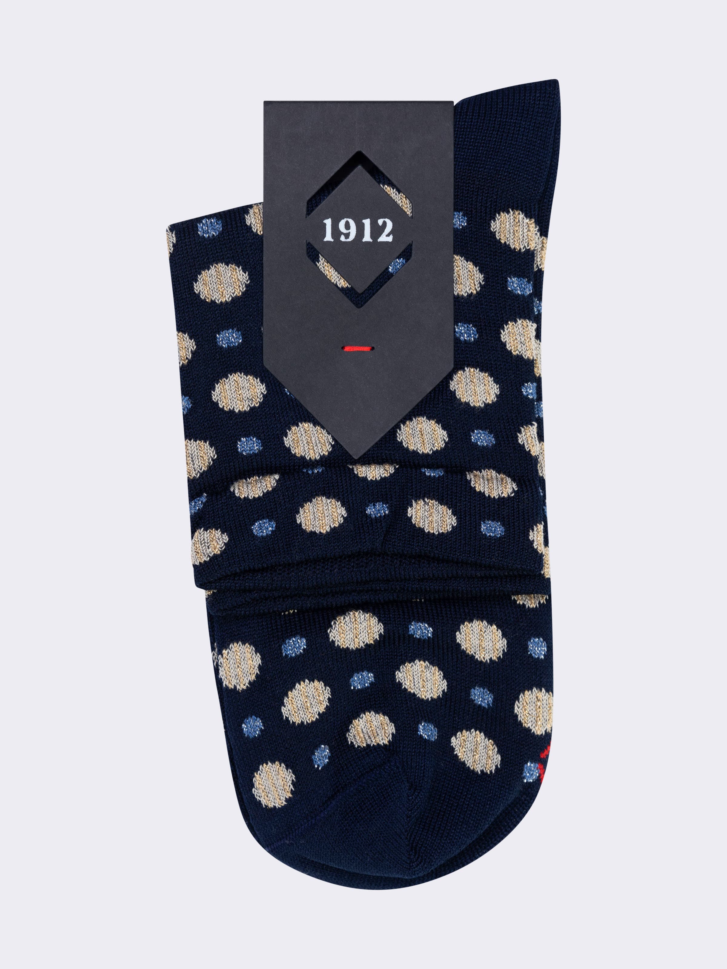 Calcetines cortos de algodón para mujer con diseño de lunares - Image 3