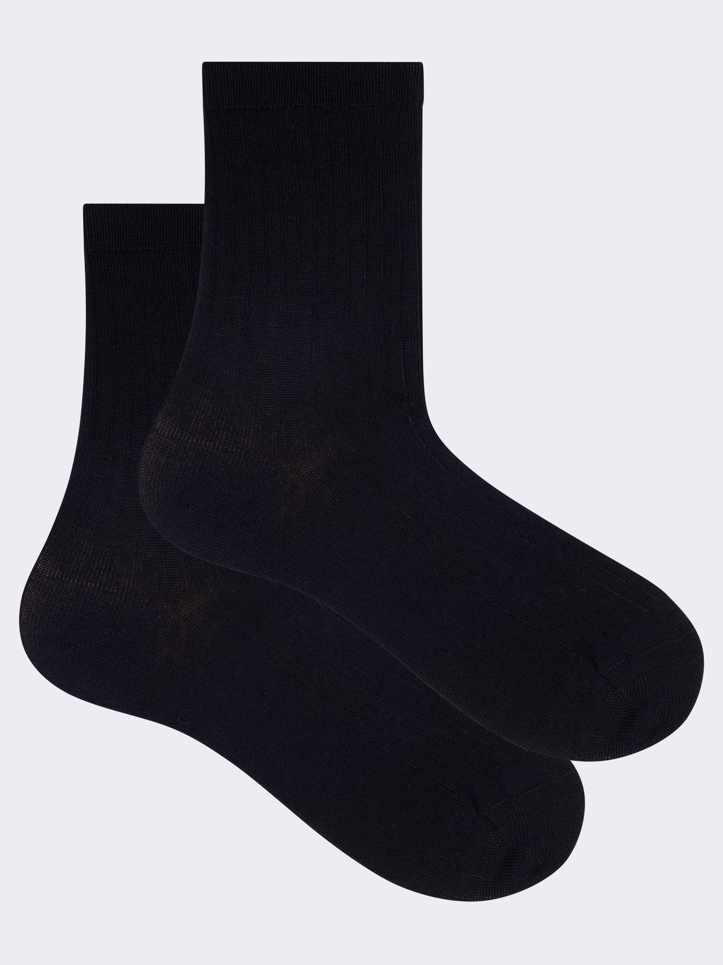 Chaussettes Courtes Femme en Coton Frais - Classiques et Élégantes - Image 1