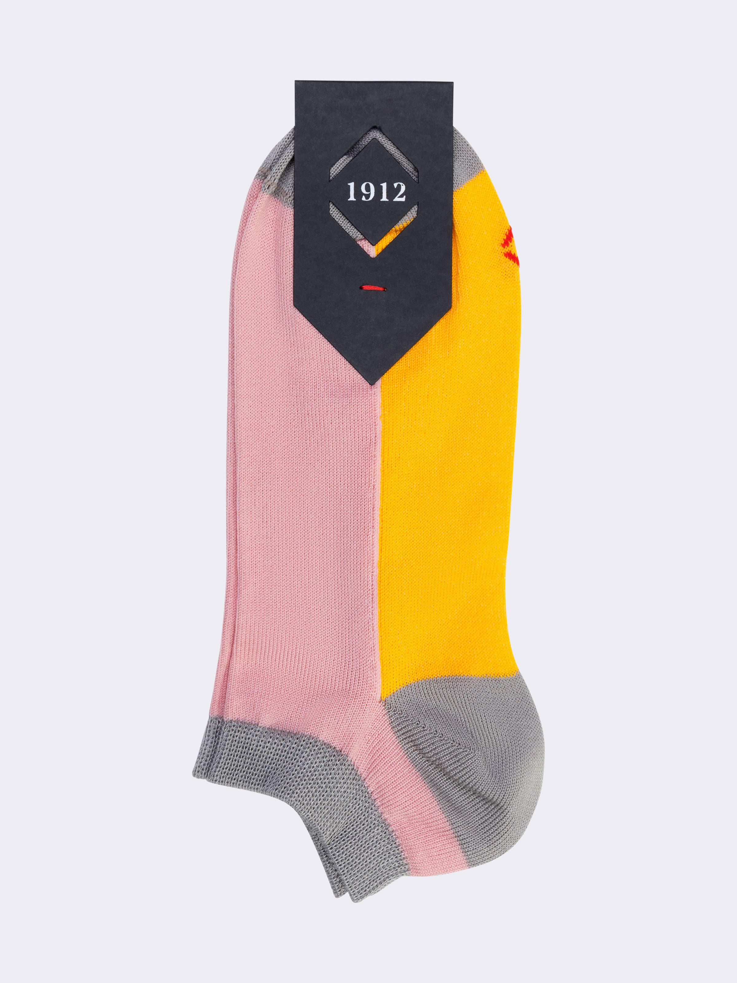 Chaussettes Sneakers Femme en Coton Frais à Motif Coloré - Image 2