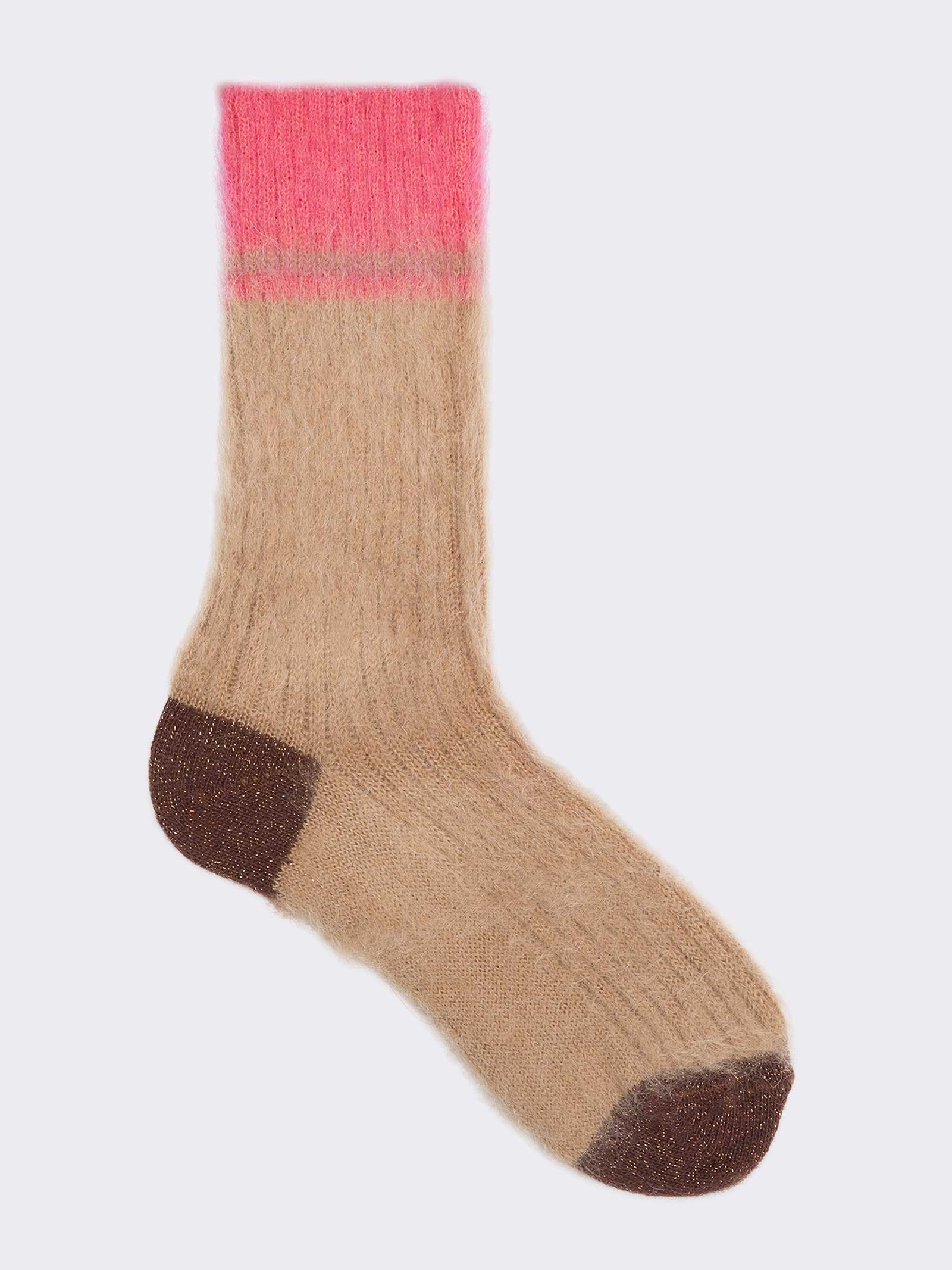Calcetines Largos de Mujer con Fantasía Efecto Degradado - Suaves y Envolventes - Image 1