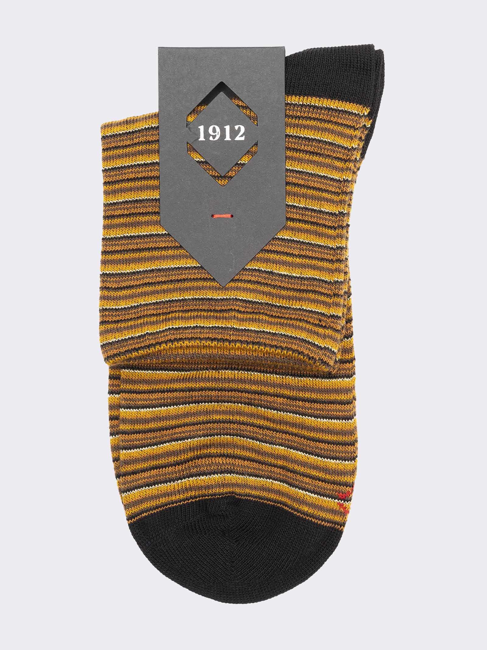 Women's Warm Cotton Striped Short Socks - Elegance and Comfort - Image 2
