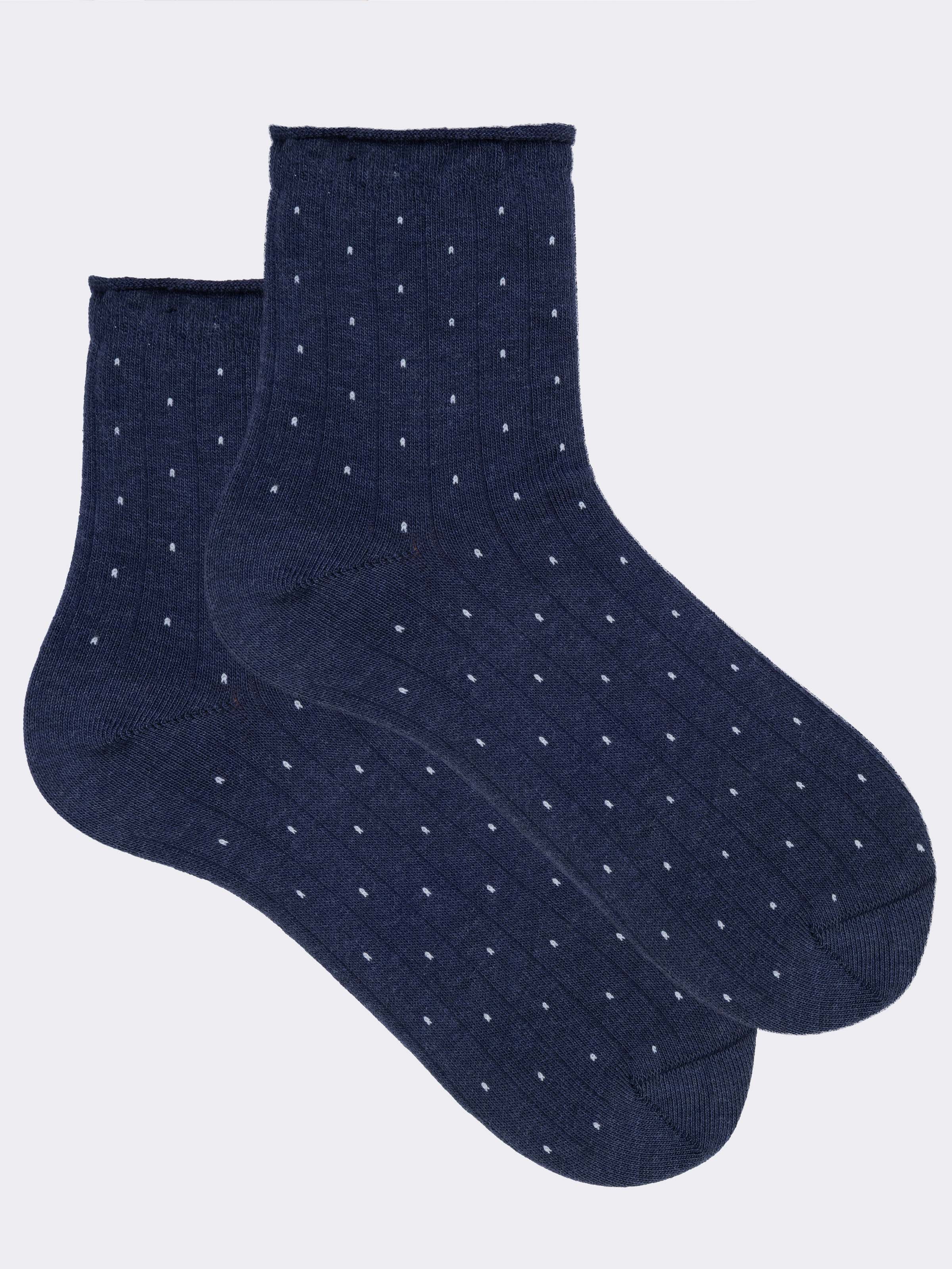Calcetines cortos Puntaspillo estampados en Algodón Cálido - Image 1
