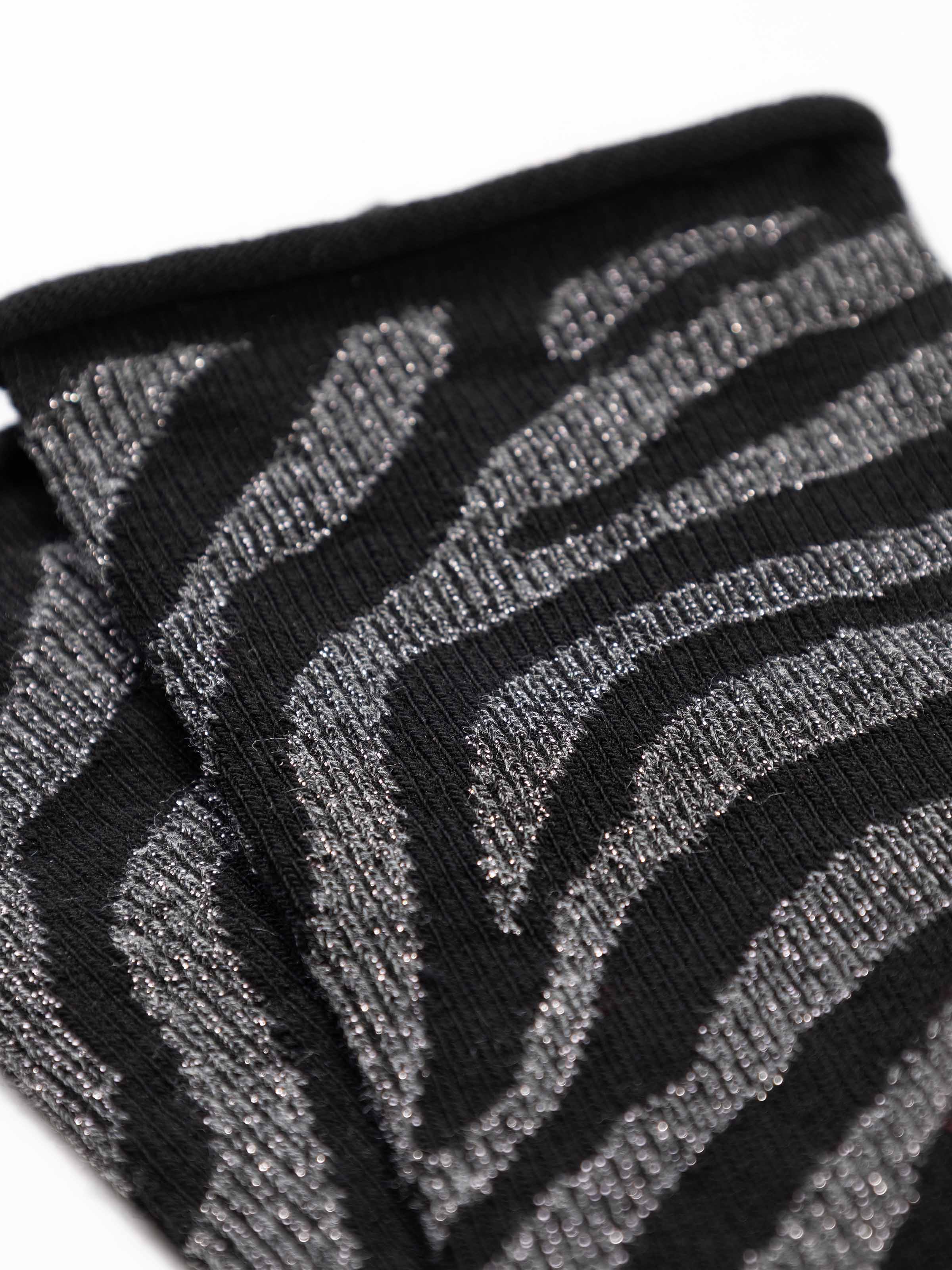 Kurze Socken Animalier-Muster Warme Baumwolle Made in Italy - Image 2