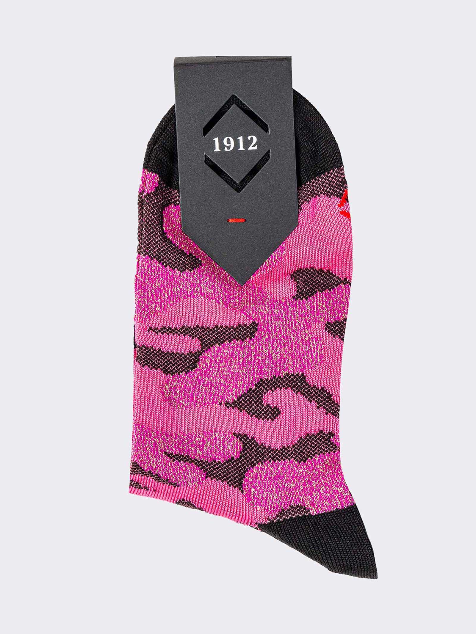 Chaussettes Courtes Femme Fantaisie avec Motif Griffé - Design Élégant et Moderne - Image 1