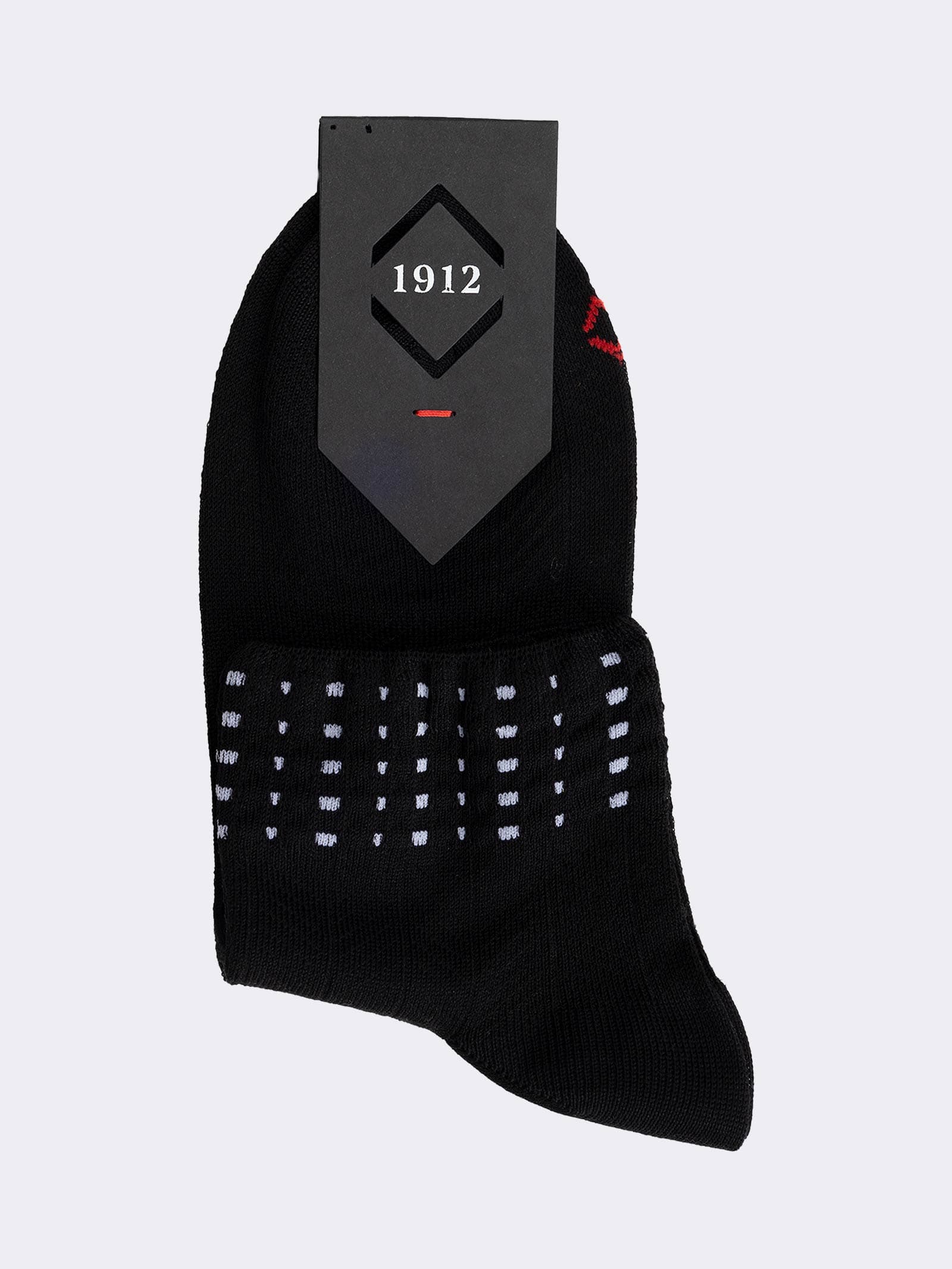 Women's Short Sports Socks with Modern Design - Patterned - Image 3