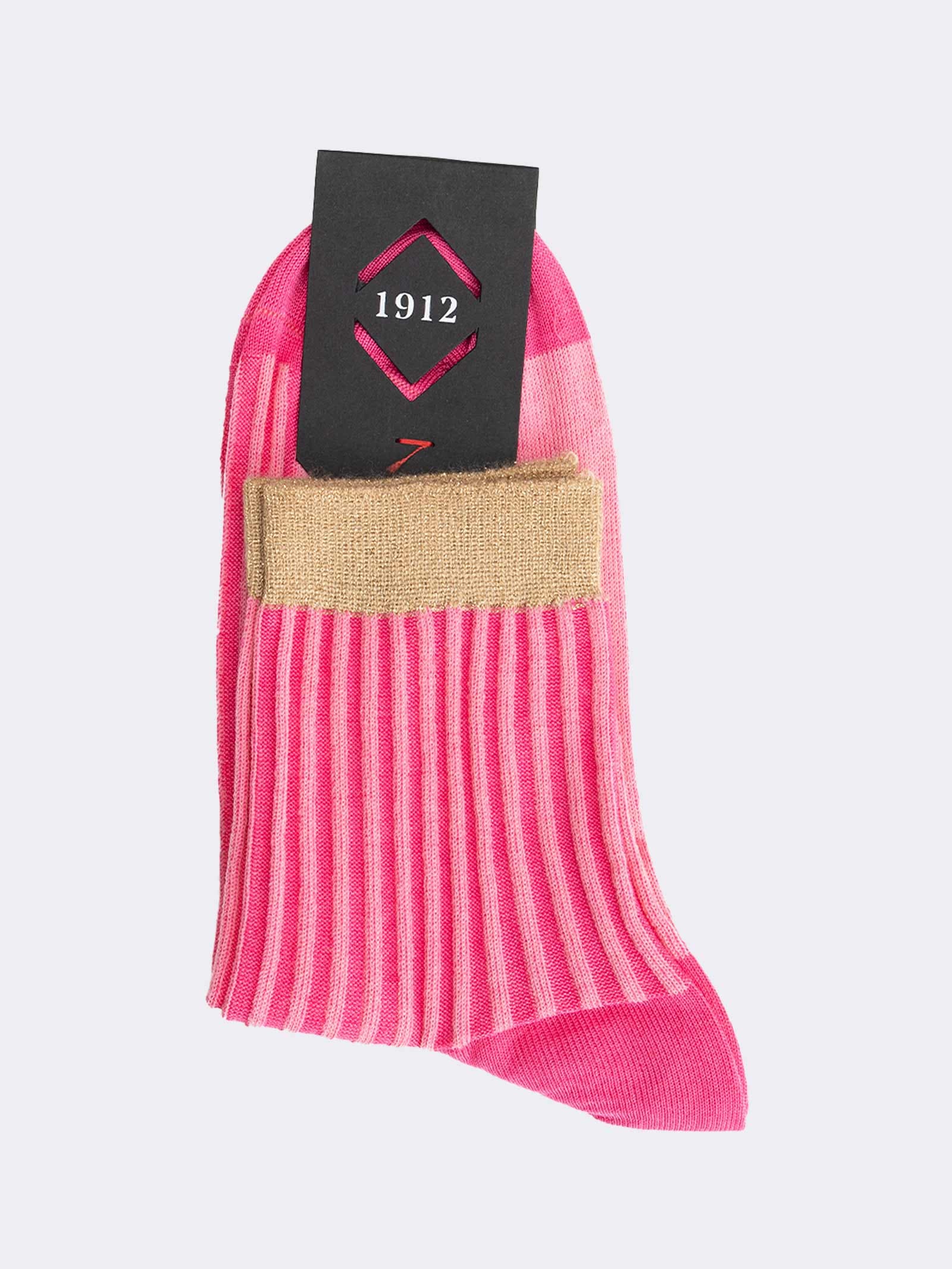 Damen Streifen Kurzsocken - Elegantes Sommer Design - Image 3