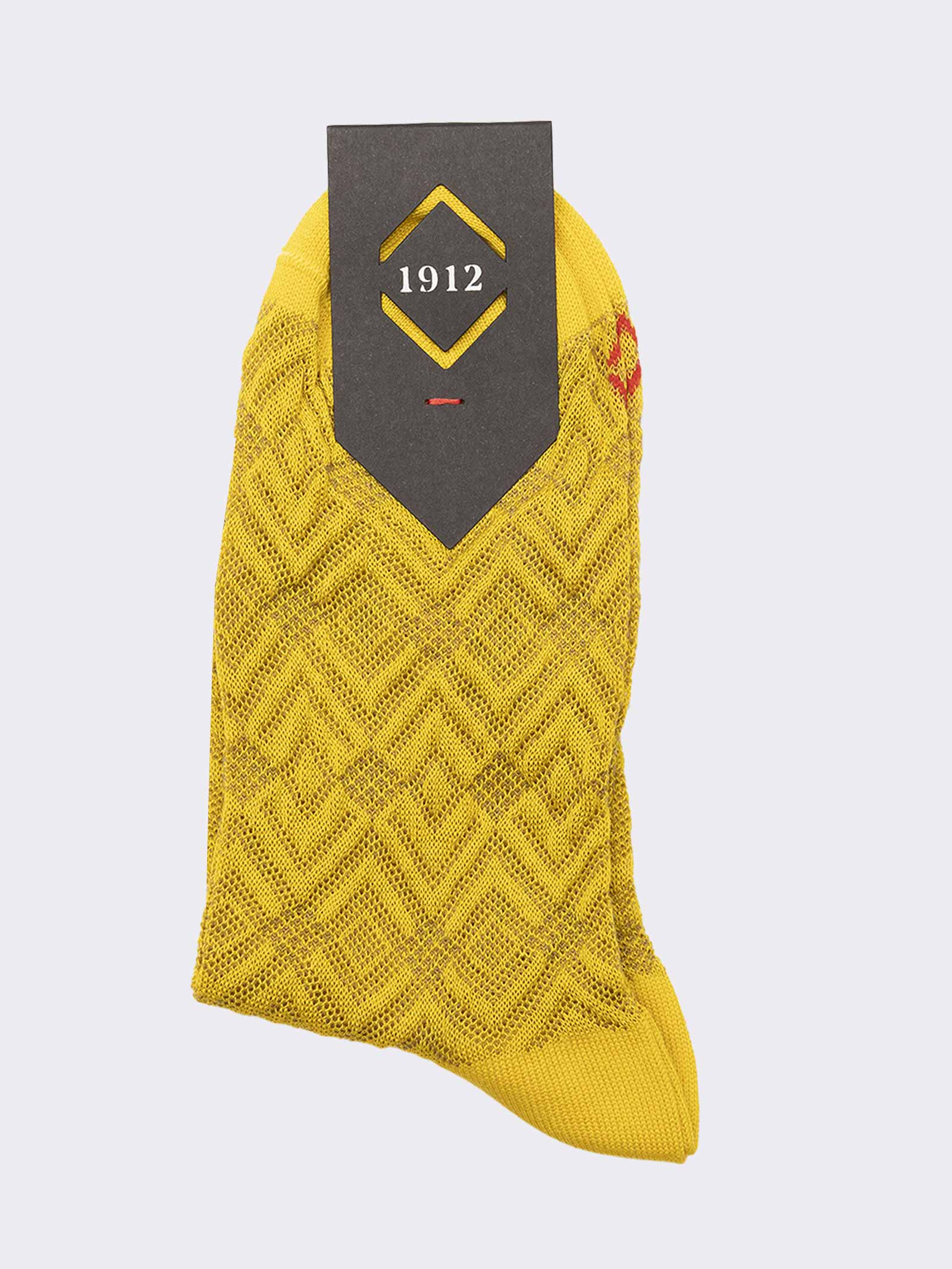 Damen Kurzsocken aus Baumwolle mit Elegantem Muster - Image 2