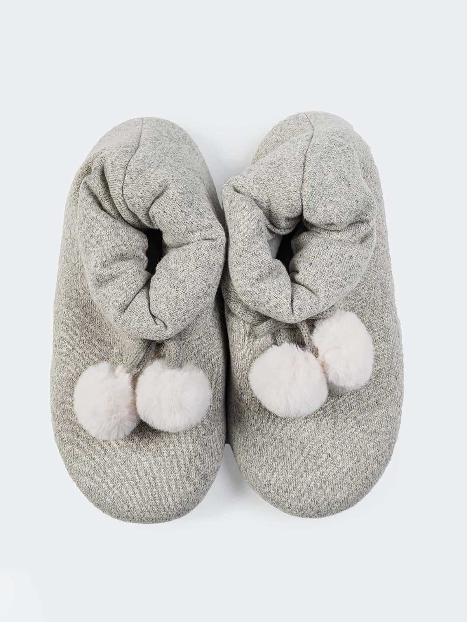 Unisex Pom-Pom Slippers - Elegant Home Comfort - Image 2