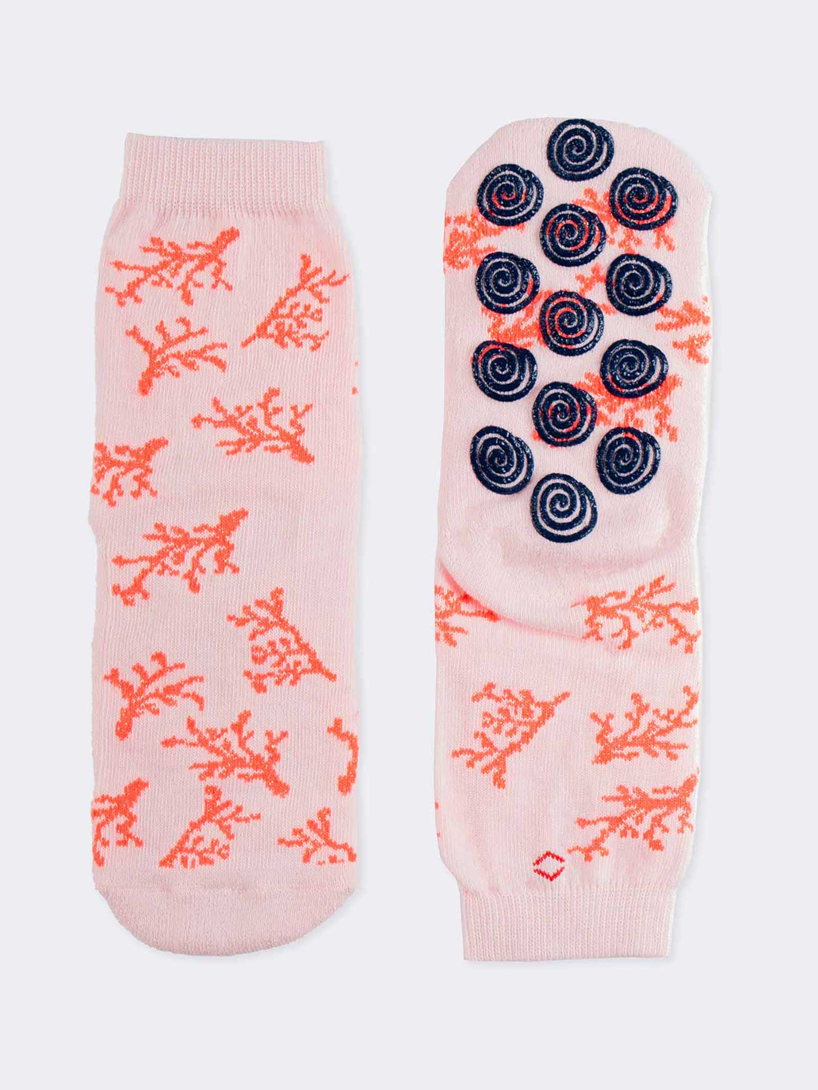 Rutschfeste Kindersocken mit Korallenmuster - Kühl und Bequem - Image 1