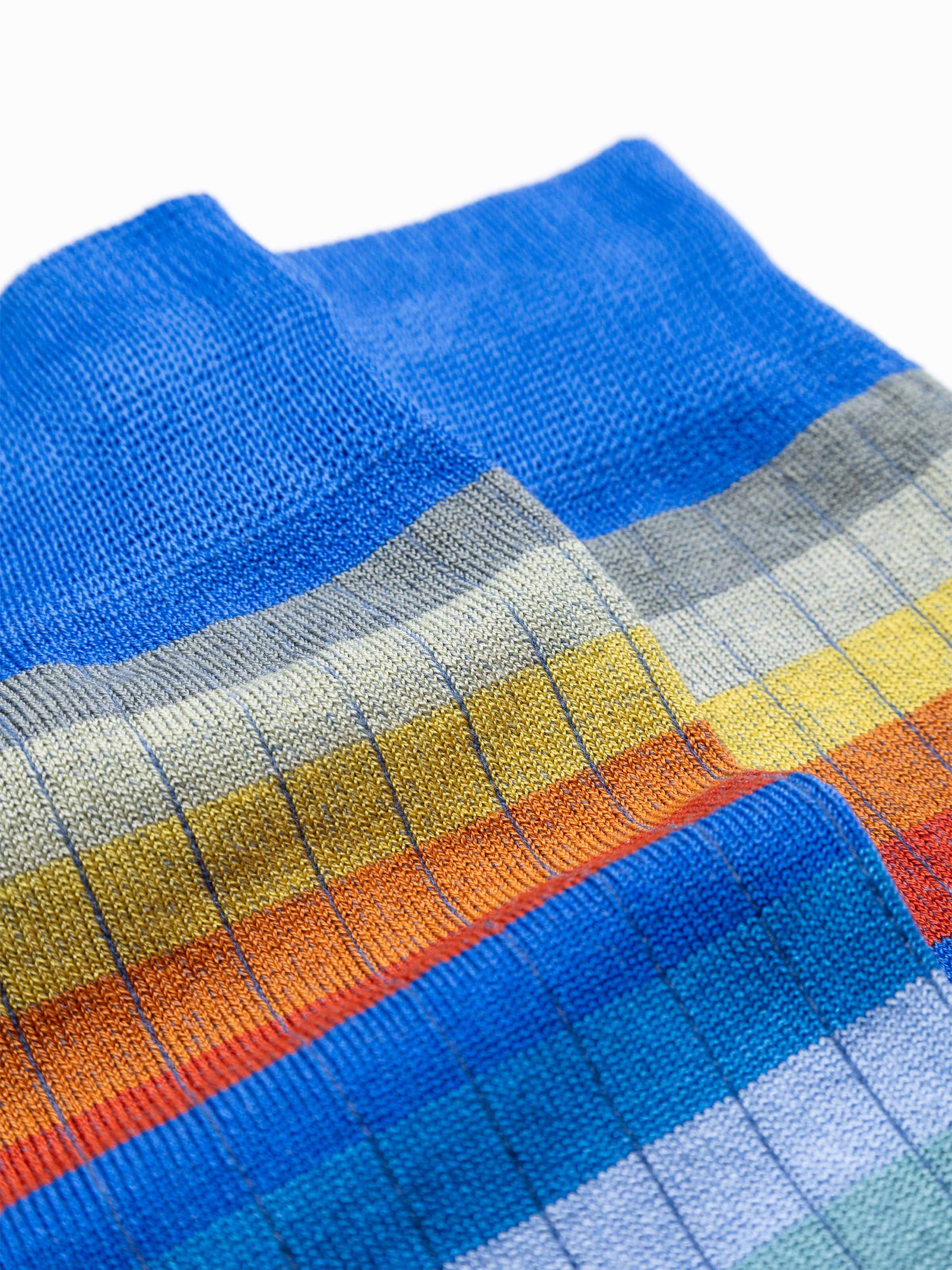 Short Rainbow Pattern Fresh Cotton Socks - Image 2