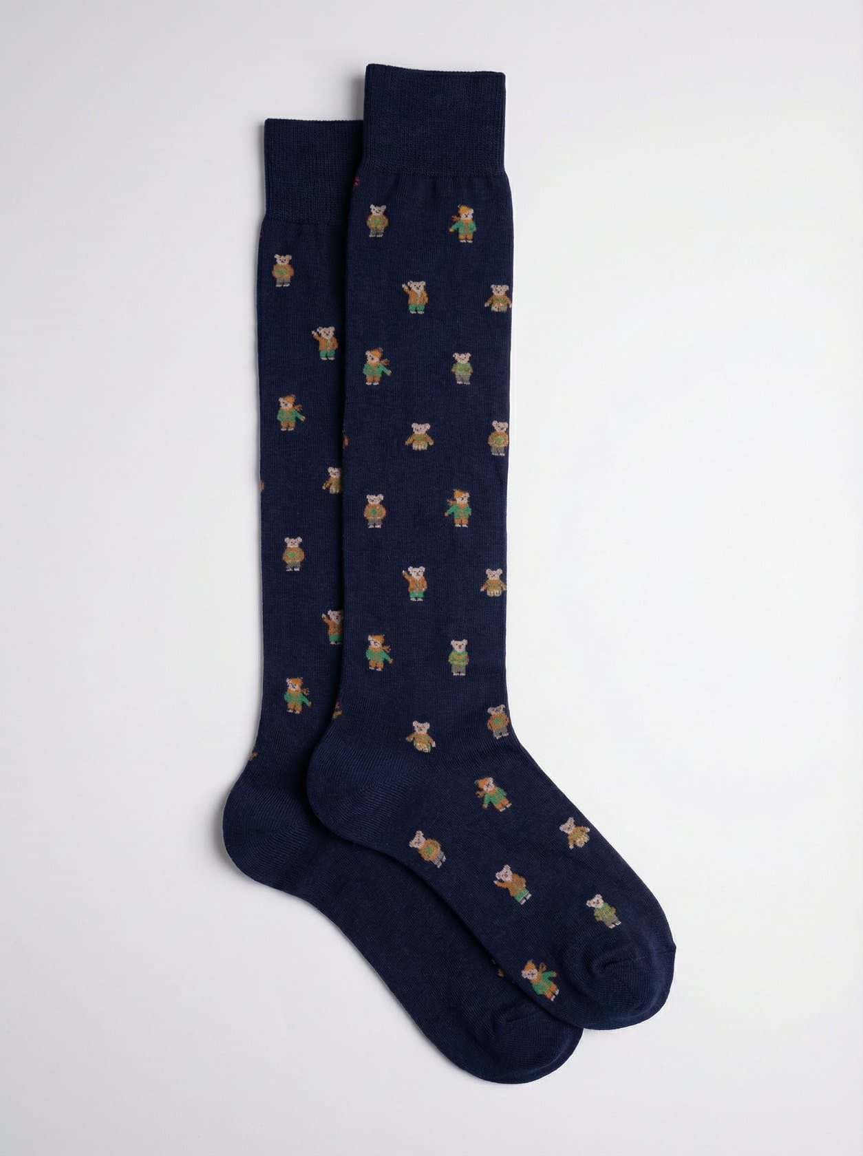 Gift box 3 Pairs Patterned Warm Cotton Socks - Made in Italy - Image 4