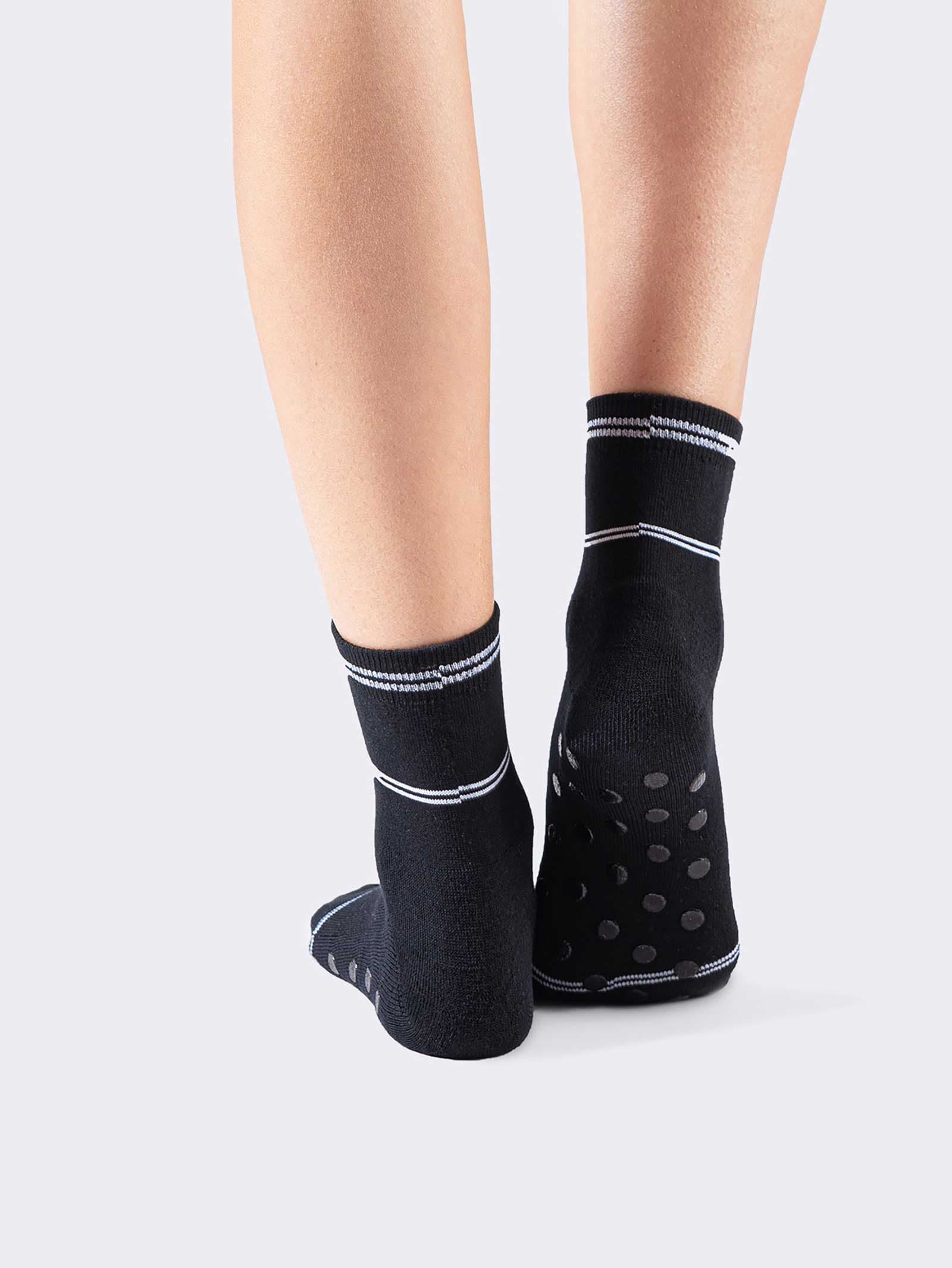 Damen Rutschfeste Kurze Baumwollsocken - Eleganter Komfort - Image 2