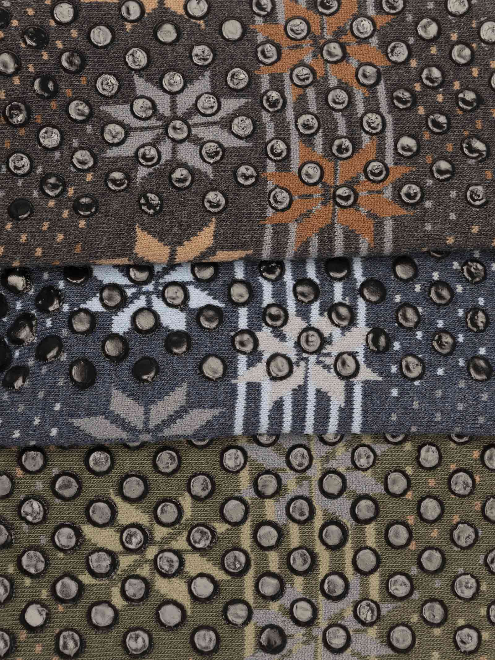 Herren Rutschfeste Kurzsocken mit Geometrischem Muster - Image 2