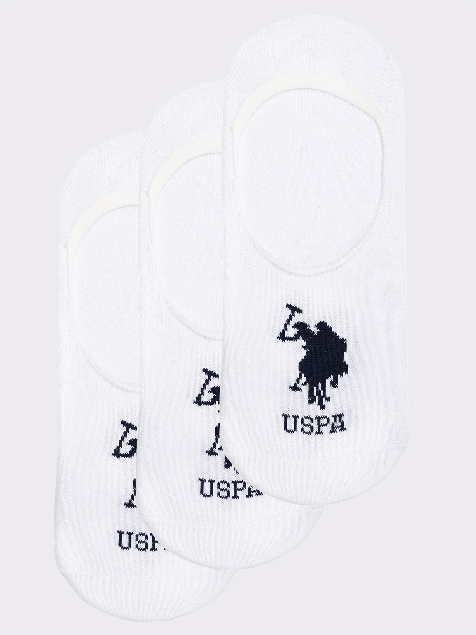 U.S. POLO ASSN. Calcetines Invisibles para Hombre en Algodón Cálido - Transpirables - Image 1