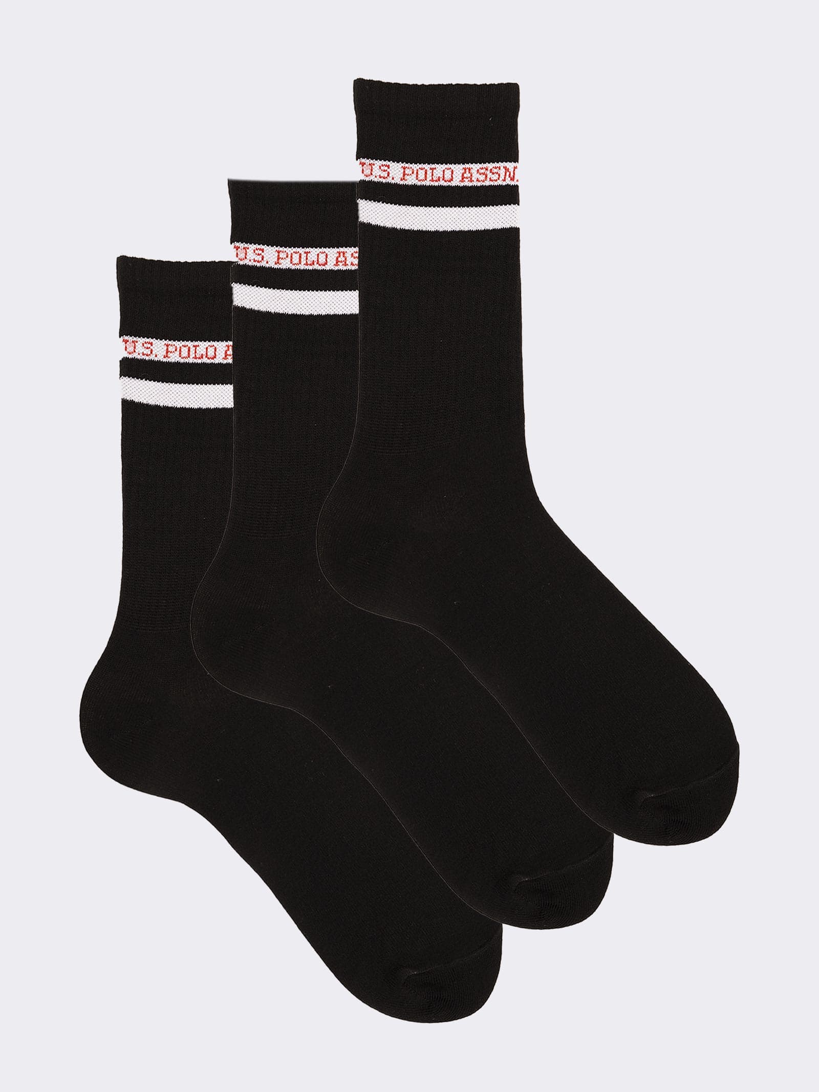 Chaussettes Courtes Homme U.S. POLO ASSN. en Coton Chaud - Design Sport - Image 1