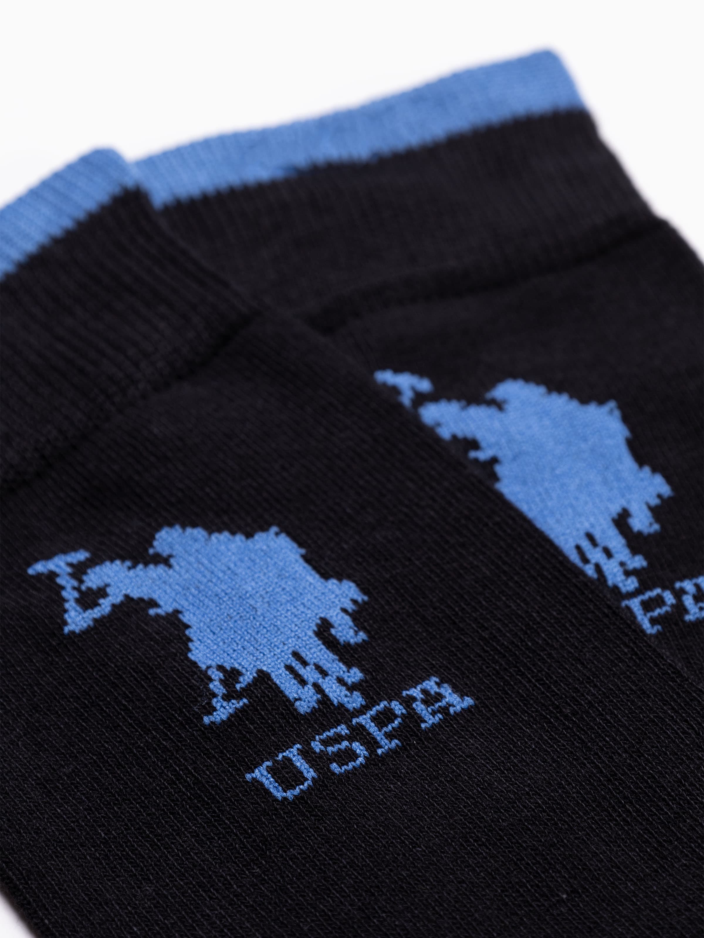Men's Short Socks 3-Pack U.S. POLO ASSN. Warm Cotton - Sporty Design - Image 3