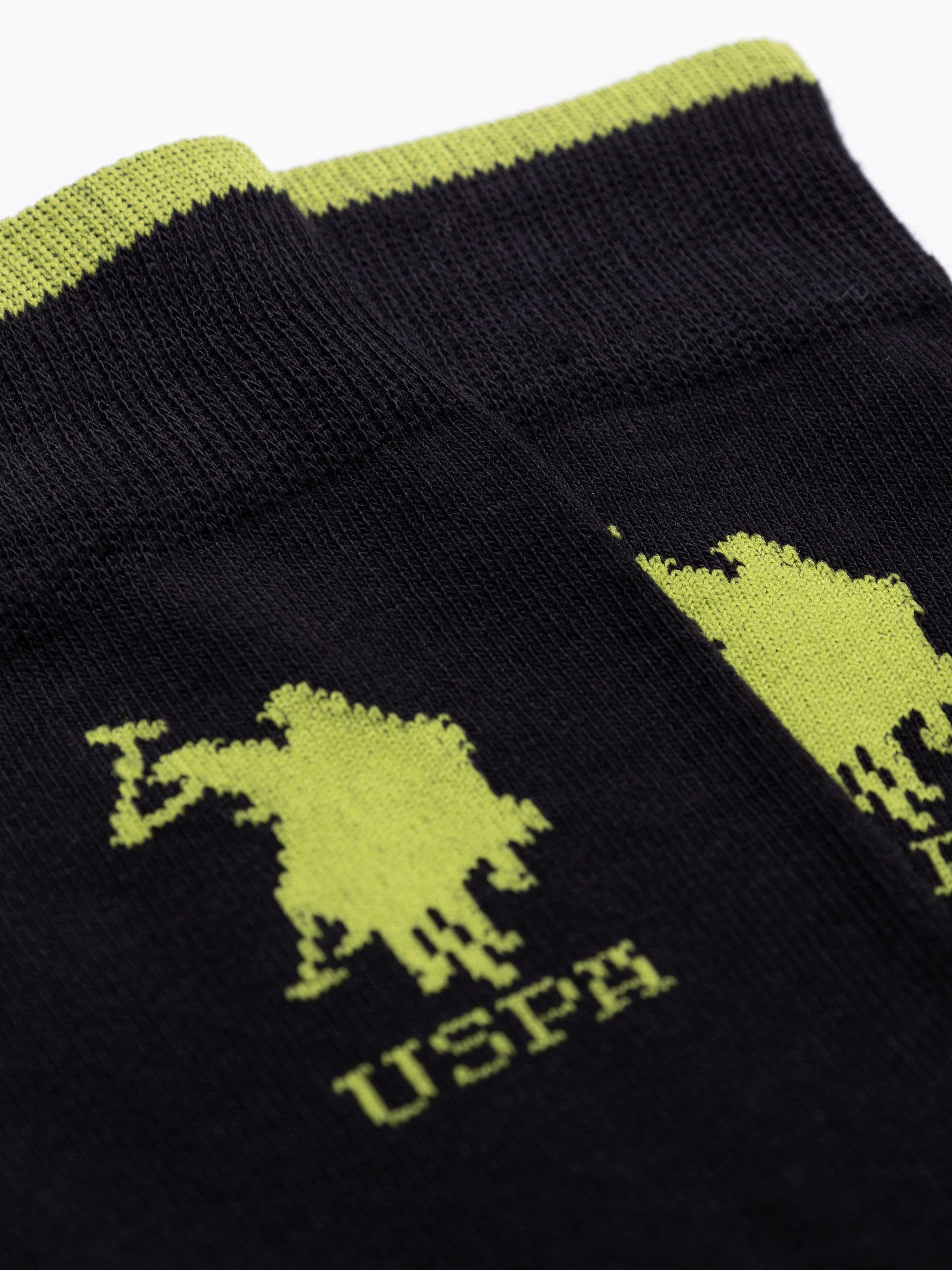 Men's Short Socks 3-Pack U.S. POLO ASSN. Warm Cotton - Sporty Design - Image 4