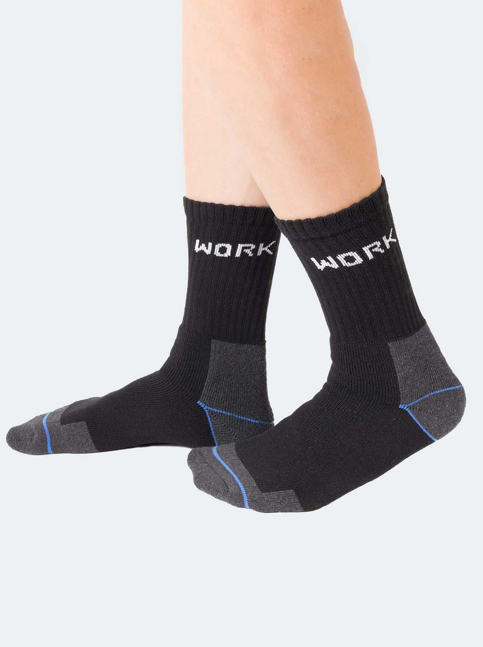 Men's Short Work Socks - Comfort - 6 Pairs - Image 1