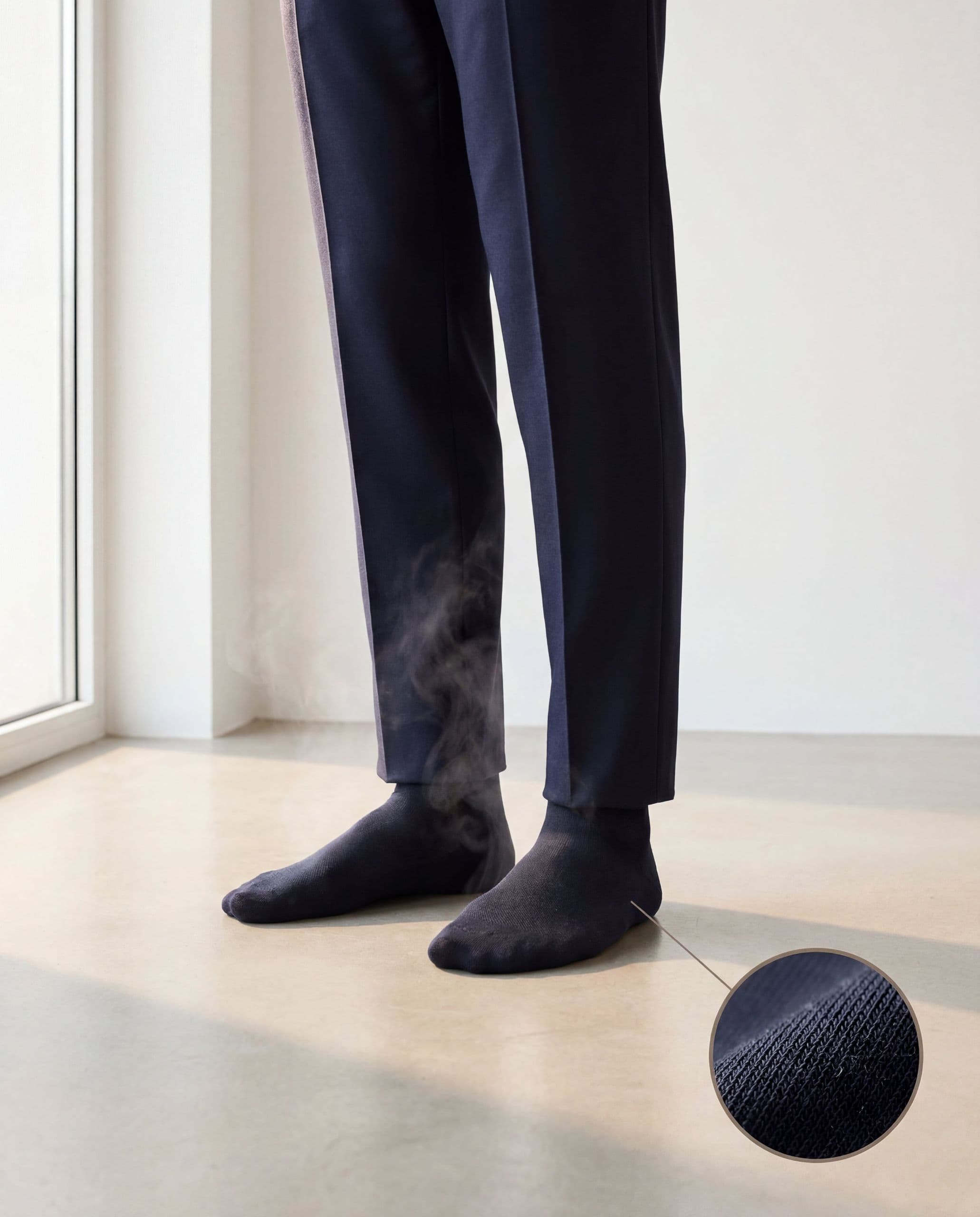 Calza corta uomo Ciocca 400/1 Tactel Acquator