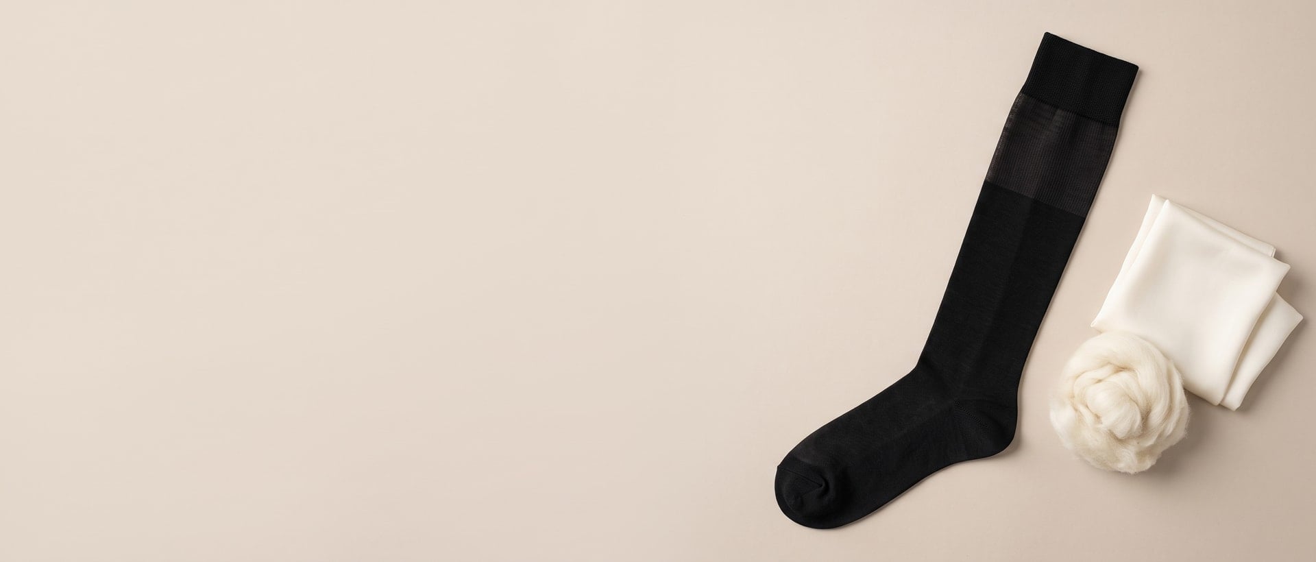 Merino wool and silk